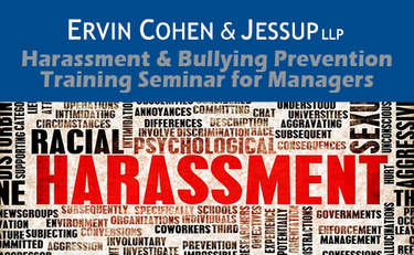 Photo of Harassment & Bullying Prevention Training