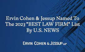 Ervin Cohen & Jessup Named To The 2023 “BEST LAW FIRM” List By U.S. NEWS