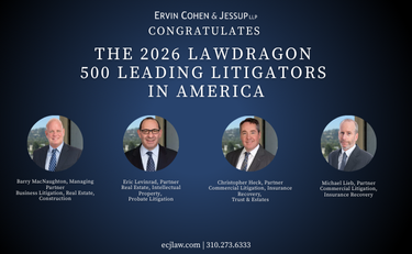 Photo of Four Ervin Cohen & Jessup Partners Named To Lawdragon
